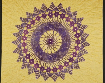 Handmade Art Quilt - Grandma's Gift