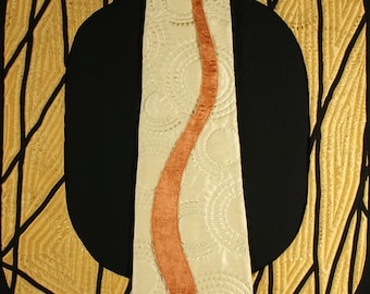 Handmade Art Quilt - Bronze Age