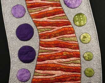 Handmade Art Quilt- The Path