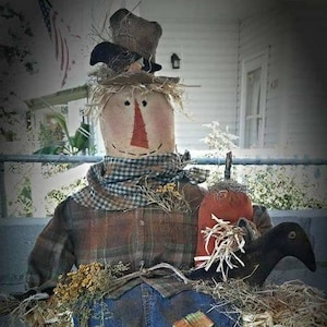 Hayride Scarecrow - Pattern Only