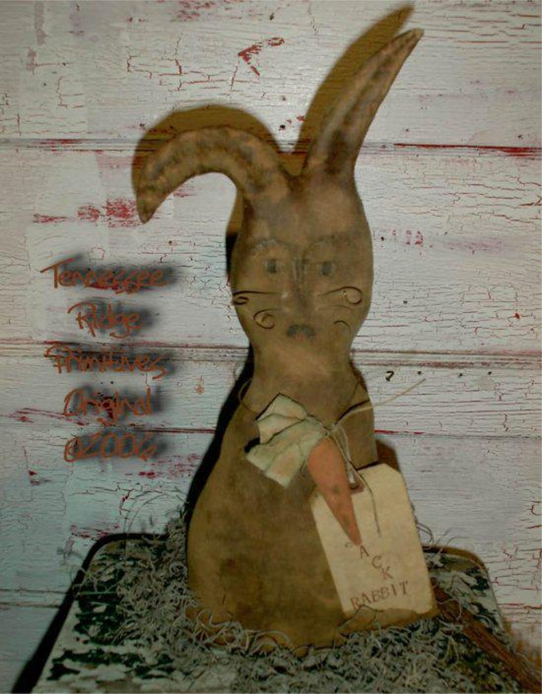 Jack the Rabbit Doll - E-pattern Only - Etsy