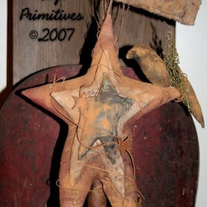 Tennessee Ridge Primitives   Americana Stars & Crow - Pattern Only
