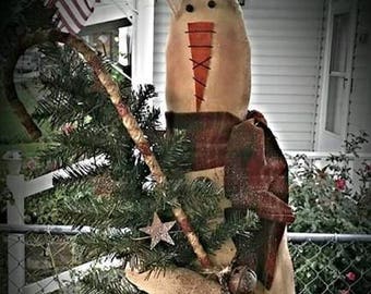 3&#39; Tall Snowman Bob Pattern Only