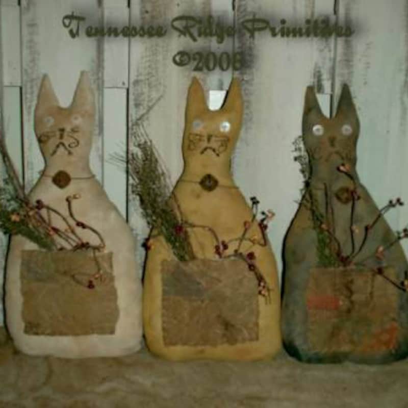 Primitive Rabbit Pattern - Etsy