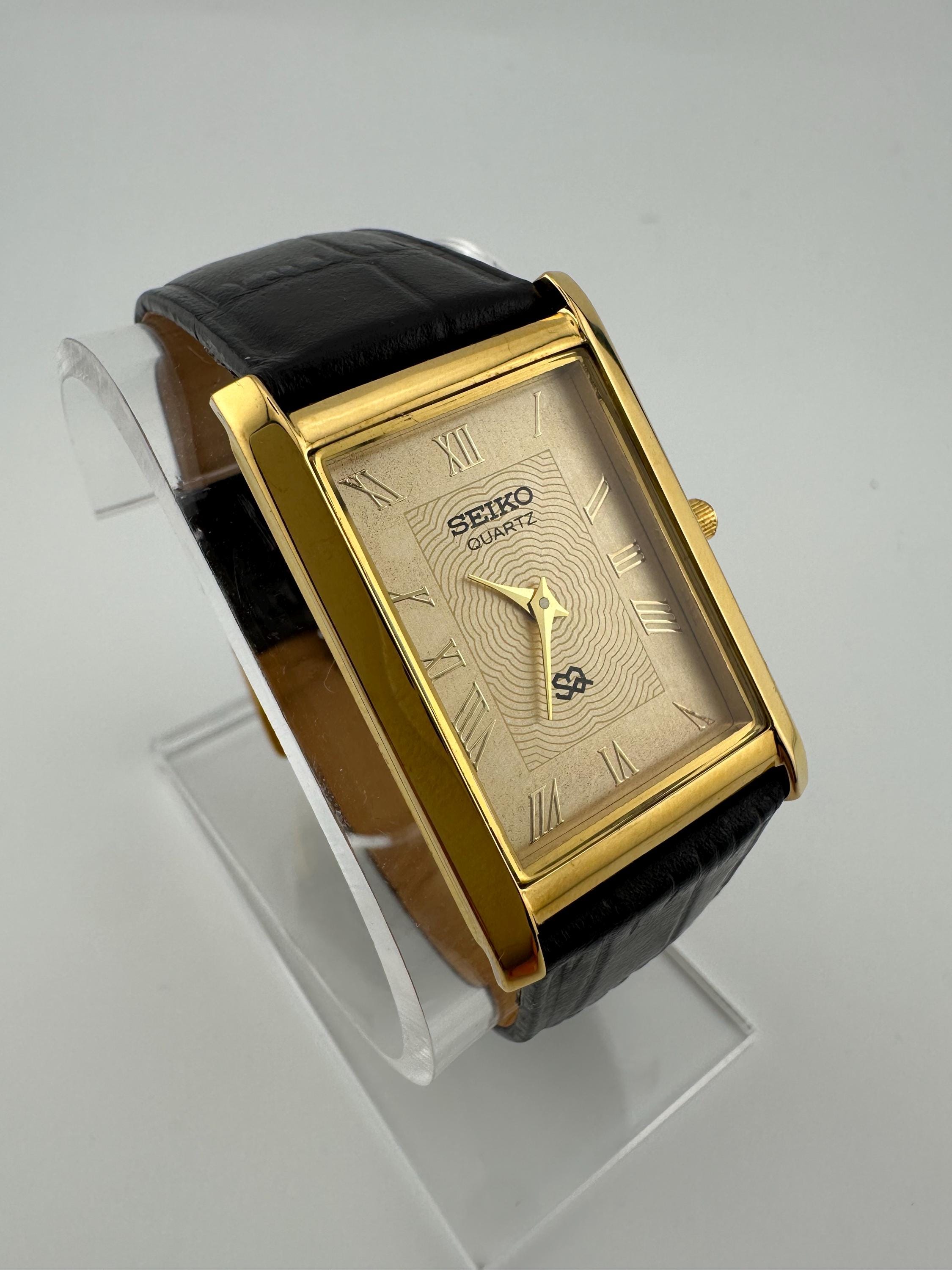 1980 Seiko Tank - Etsy