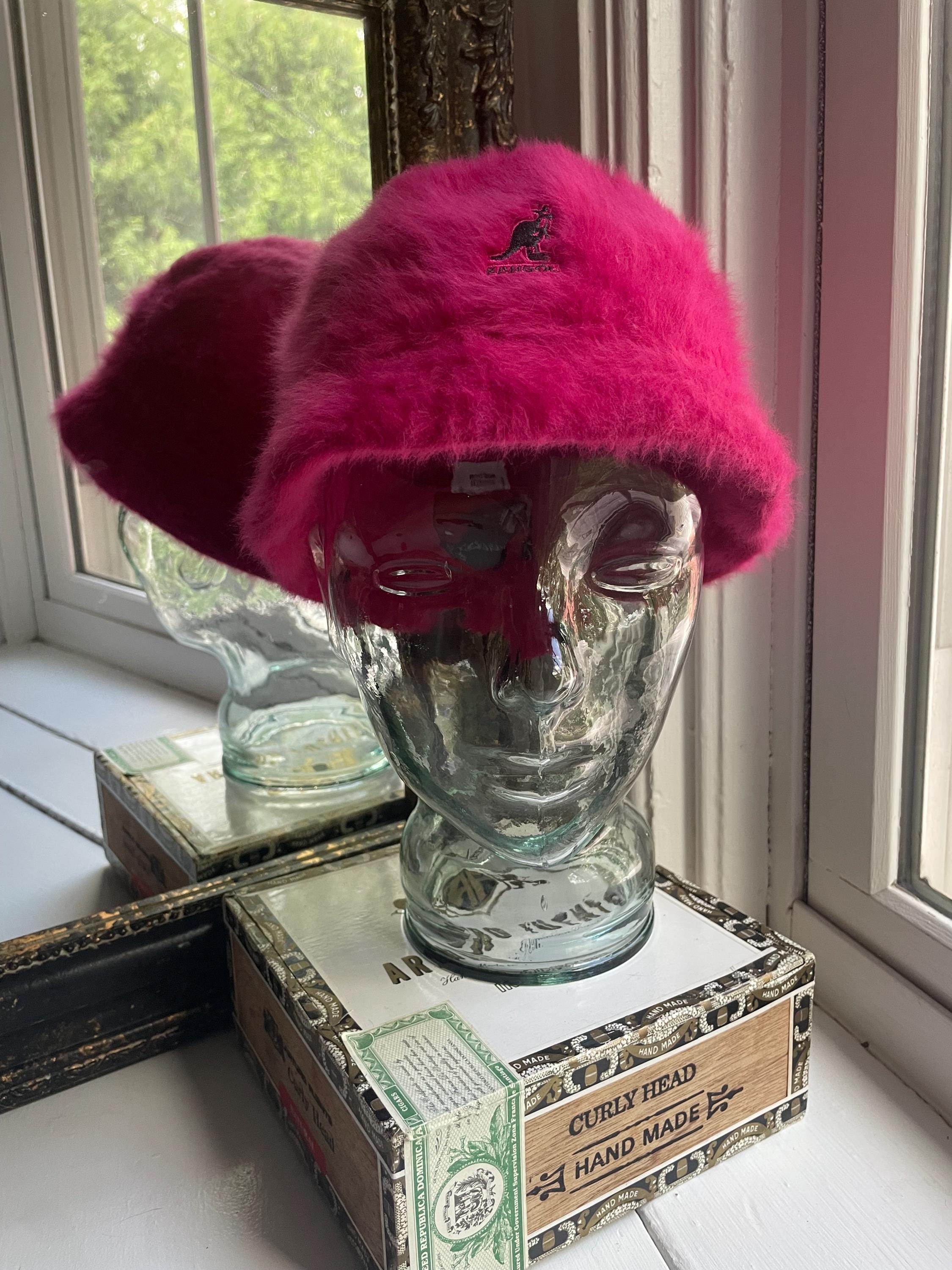 Kangol Fluffy Hot Pink Bucket Hat Faux fur bob Kangol | Sneak main image 2