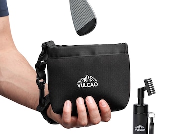 Golf Club Cleaning Waterproof Pouch & Brush Set