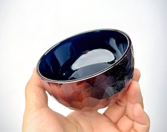 Hand Carved Wooden Bowl Natural Wood Grain Lacquer Art Bowl Wooden Salad Bowl Fruit Bowl Handmade Wood Tableware