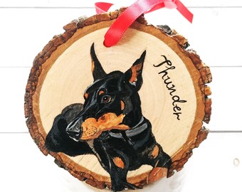 Custom Pet Ornament, Custom Dog Ornament, Pet Portrait Ornament, Pet Memorial Ornament, Pet Loss Gifts, Custom Pet Portrait, Christmas Gifts