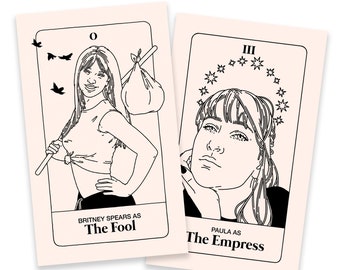 Custom Tarot Card Digital Drawing