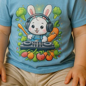 Kids Animal Tee, Baby Clothes, Toddler Gift, of Cute Bunny Carrot Infant Tee, Spring Baby Shirt, Easter Outfit, Adorable Kids Tee