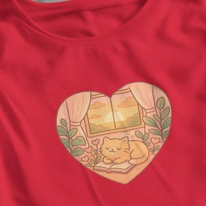 Funny Colorful Cotton T-Shirt, Small Sizes Toddler Youth Baby Shirt, Kids Gift, Cute Heart Shape Tee with Animals and Kids