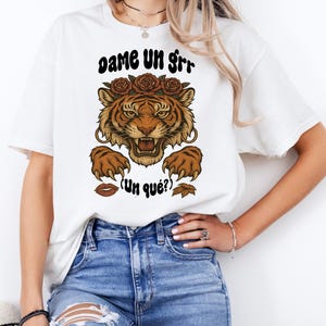 Dame Un Grr Shirt, Lustiges Virales Grr Shirt Baumwoll T-Shirt, Humorvolles T-ShirtGive Me a Grr Grafik T-Shirt, TikTok Trend Geschenkidee, Sarkastisches T-Shirt,