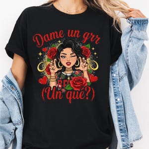 Lustiges Virales Dame un Grr Heavy Cotton T-Shirt, Dame Un Grr Shirt, Humorvolles T-Shirt, Give Me a Grr Grafik T-Shirt, TikTok Trend Geschenkidee, Sarkastisches T-Shirt