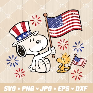 Cane carino 4 luglio in formato SVG PNG, Giorno dell'Indipendenza in formato SVG, Cucciolo carino patriottico in formato SVG, Stratificato per colori, File SVG per Cricut