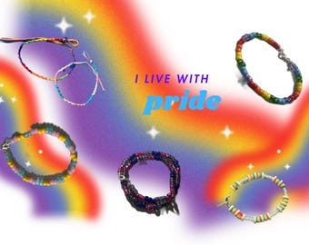 Pride Flag Bracelets