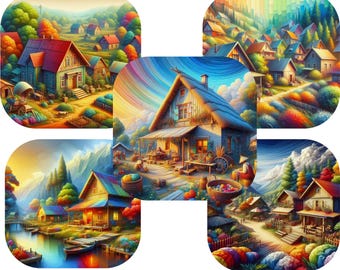 Impresión digital de pintura al óleo antigua / Obra de arte vintage clásica / Decoración de pared imprimible