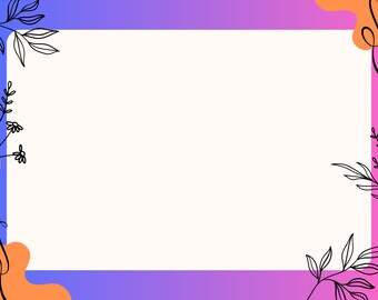 Diseño único de página horizontal A4 - Enfoque central blanco