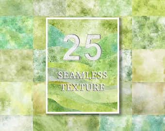 25 Seamless Meadow Grass Textures – Atmospheric Landscape Base Graphics | PNG & PAT