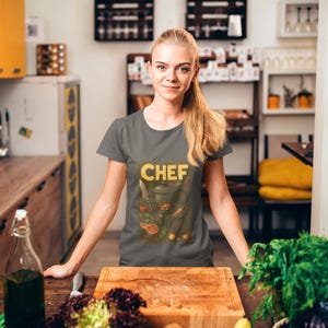 Chef T-Shirt - Perfect Gift for Kitchen Lovers, Culinary Fans, Foodie Apparel, Cooking Gift, Unique Chef Wear
