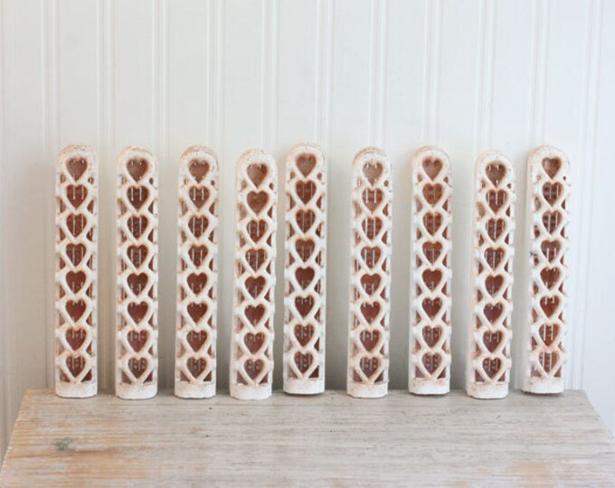 Antique, Radiant Heater, Heater Bricks, Antique Bricks, Heart, Ceramic