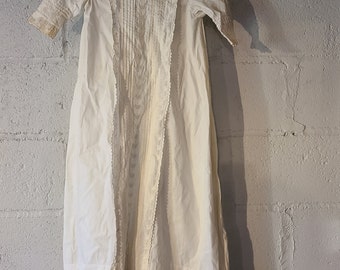 Antique Baptismal or Christening Gown for Baby or Infant