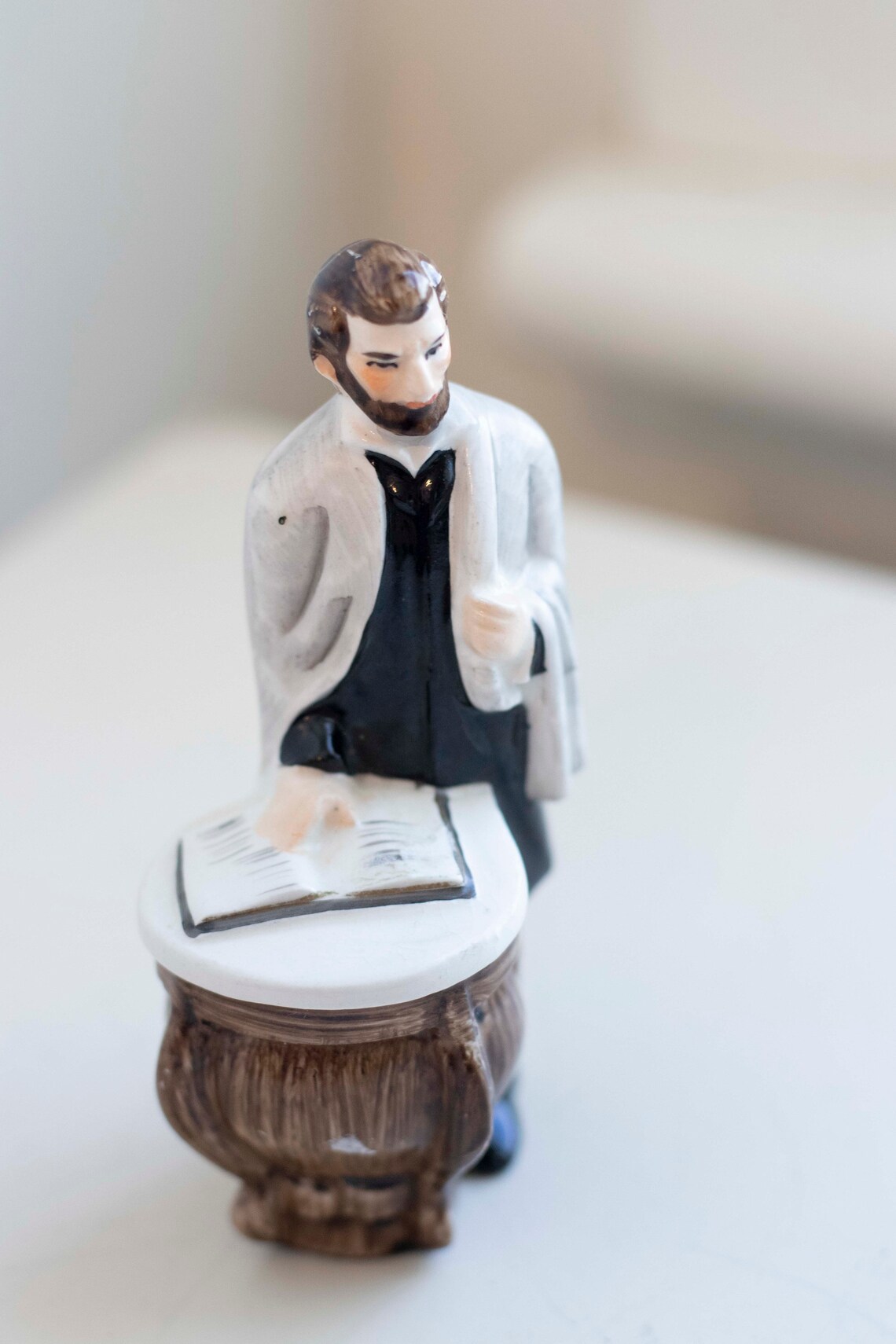 Vintage Abraham Lincoln Figurine Miniature Statue of Etsy