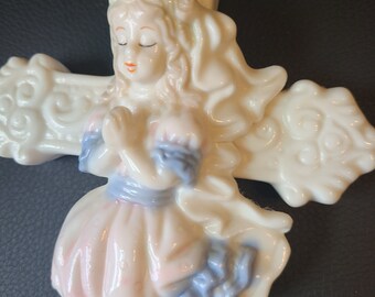 Vintage Cross for Little Girl First Communion or New Baby