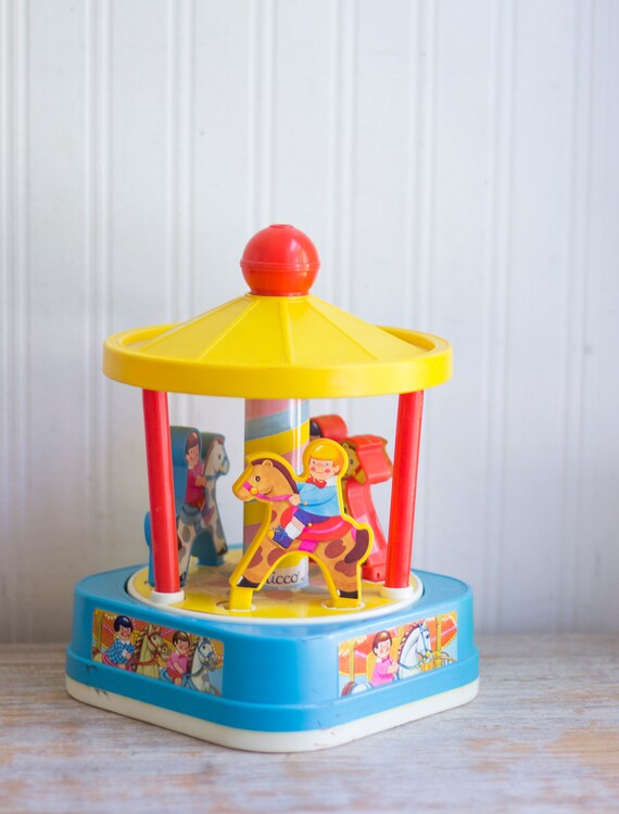 vintage carousel toy