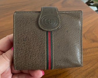 GUCCI - Printed Leather-Trimmed Monogrammed Coated-Canvas Bifold Wallet  Gucci