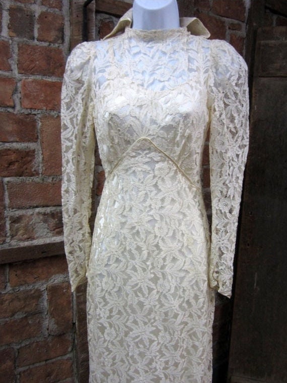 Victorian Wedding Gown - Edwardian Dress - image 1