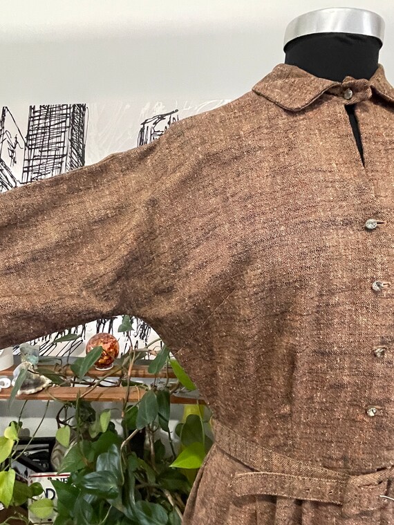 1940s Henry Rosenfeld Dress Vintage - Early 50s Med - Gem
