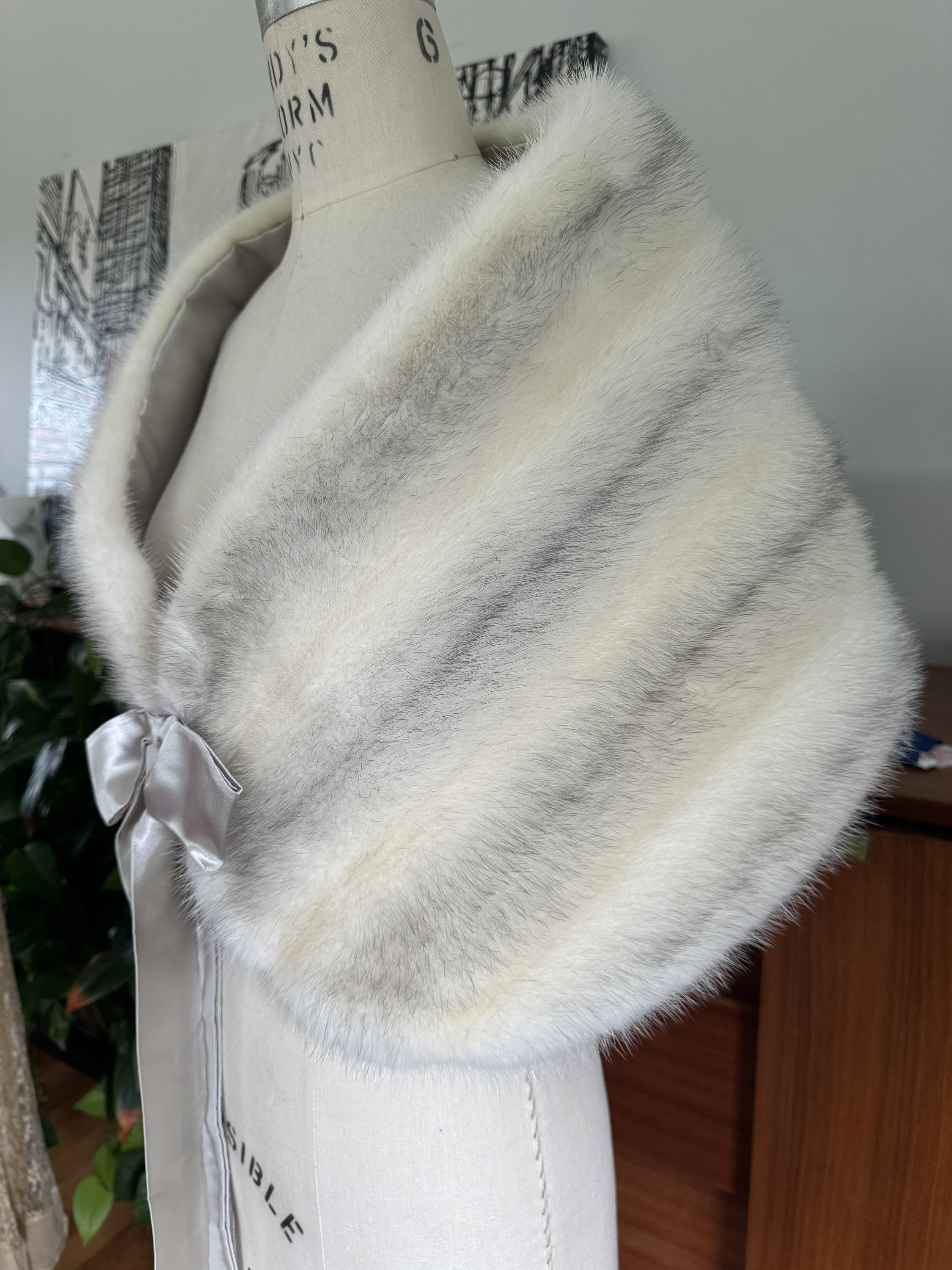 Mink shrug best sale