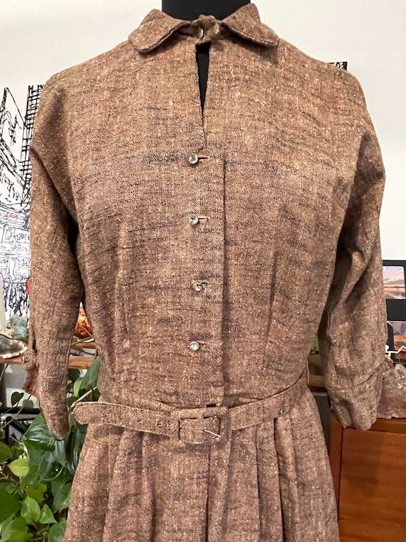 1940s Henry Rosenfeld Dress Vintage - Early 50s Med - Gem
