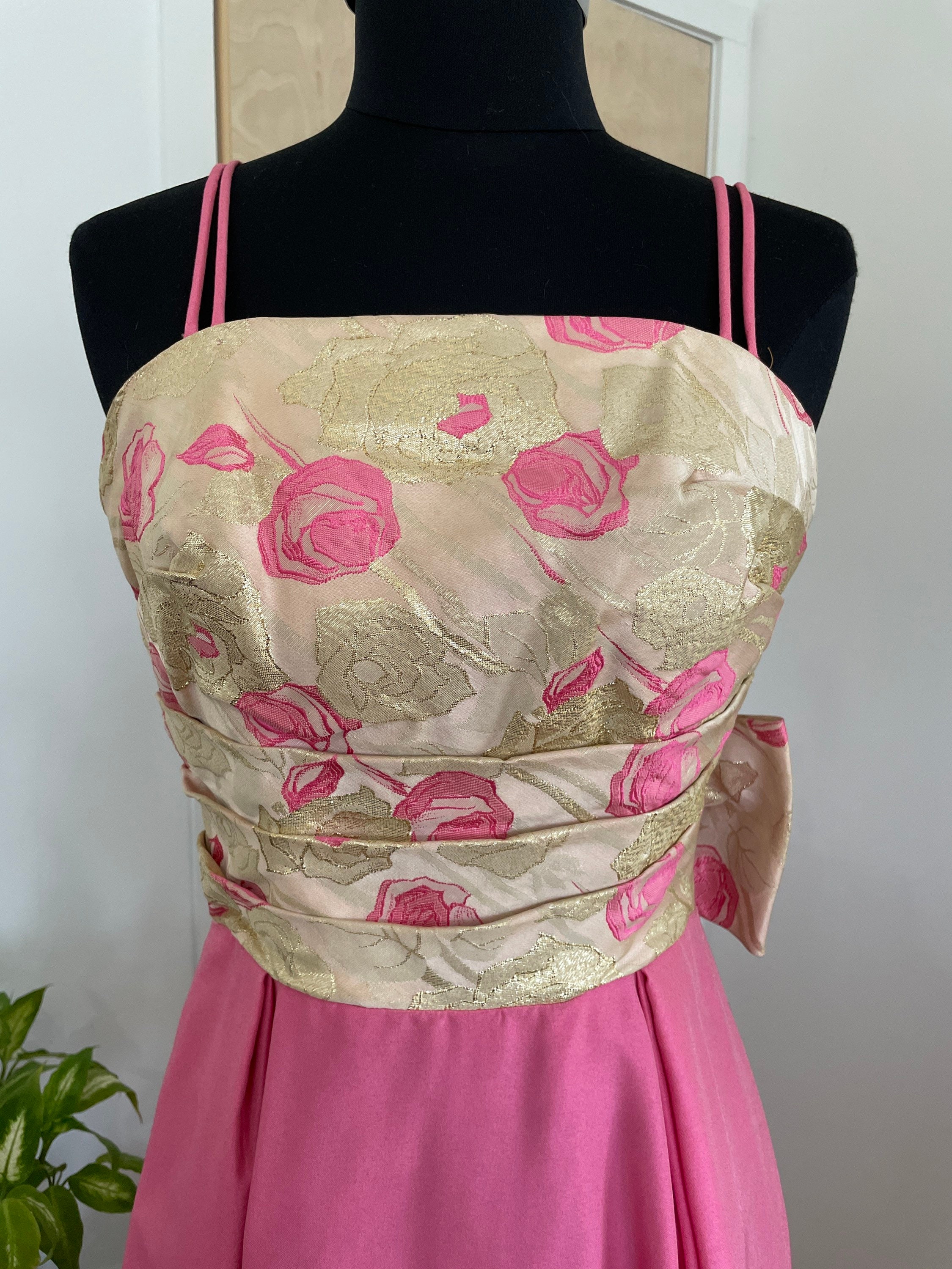 open lace back dress Pink Girls Lame Laurie Dress 8Y main image 1
