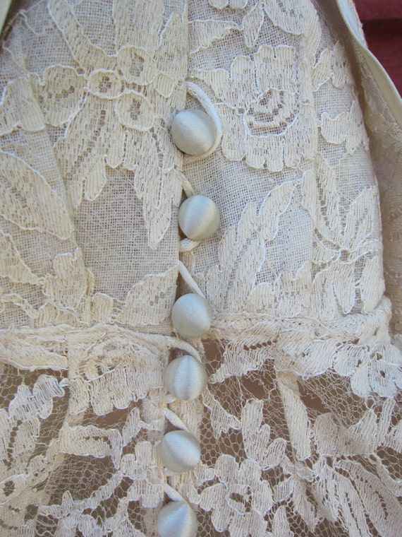 Victorian Wedding Gown - Edwardian Dress - image 3