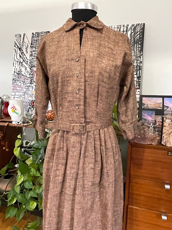 1940s Henry Rosenfeld Dress Vintage - Early 50s Med - Gem