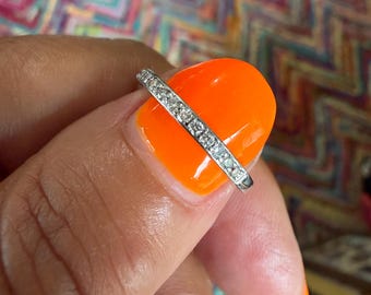 14K Diamond Band Wedding Ring