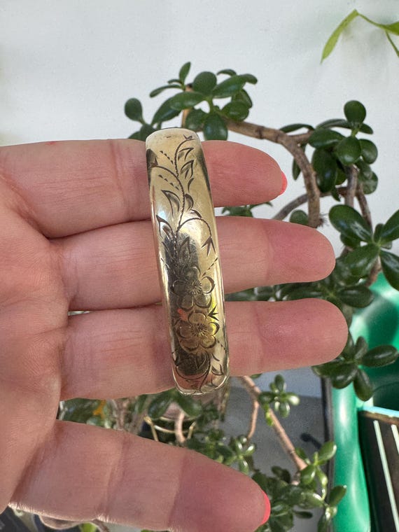 14K Gold Filled Bangle Bracelet