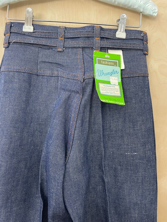 Wrangler Deadstock Bell Bottoms Dungarees 1970s Sma… Gem