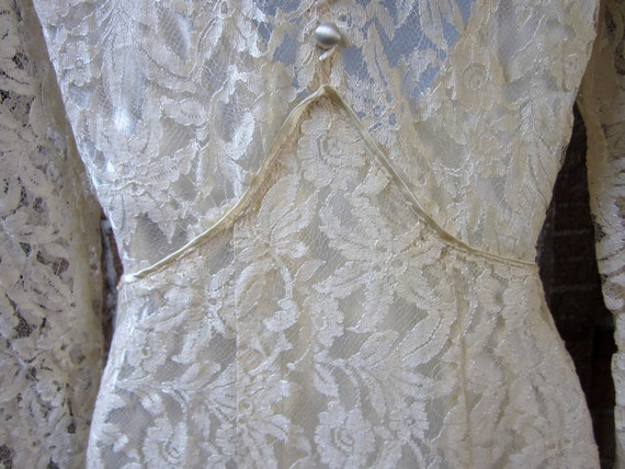 Victorian Wedding Gown - Edwardian Dress - image 5