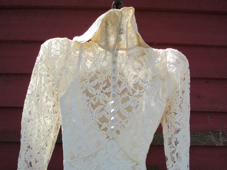 Victorian Wedding Gown Edwardian Dress image 8