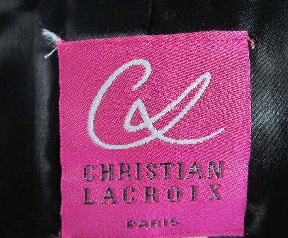 Christian Lacroix  Jacket  Coat  Colorblock  Purp… - image 6