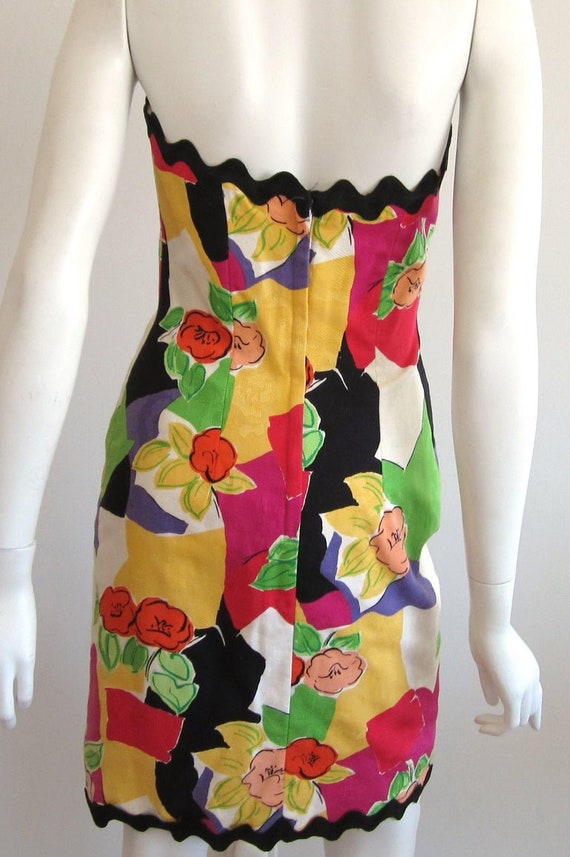 Victor Costa Floral Wiggle Dress w/ Bolero Jacket… - image 6