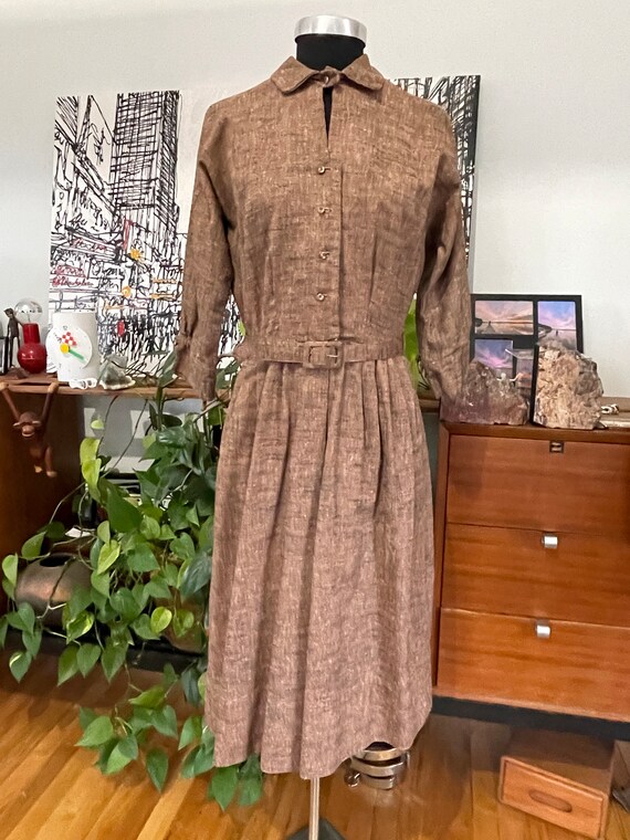 1940s Henry Rosenfeld Dress Vintage - Early 50s Med - Gem