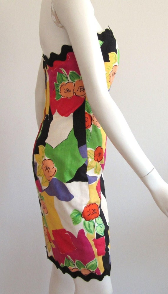Victor Costa Floral Wiggle Dress w/ Bolero Jacket… - image 8