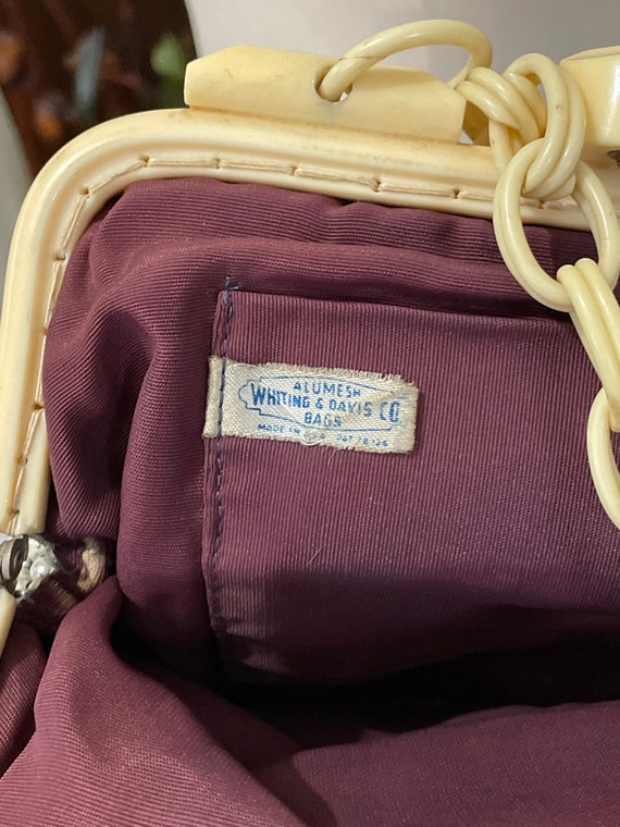 Whiting & Davis Purse ALUMESH Handbag Vintage 194… - image 8