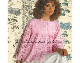 knitted bed jackets uk