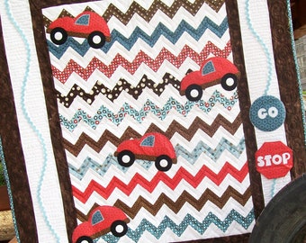 Road Rage Baby Boy Car Quilt Pattern