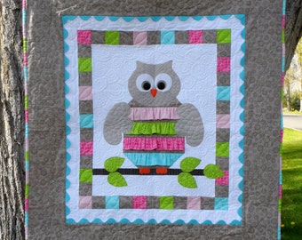 Night Owl Baby Quilt Pattern